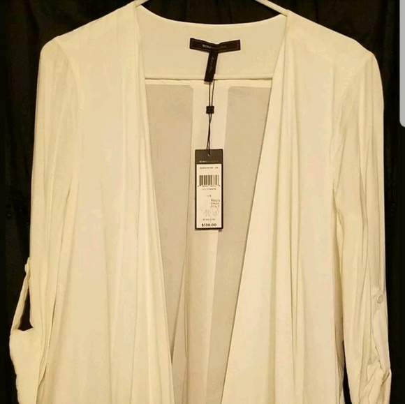 BCBGMaxAzria Tops - White Business Casual Spring Jacket BCBG Maxazria